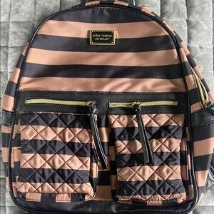 Betsey Johnson Floral Lined Backpack